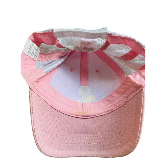 Smith & Wesson Women's Hat Firearm Pink White Mesh Adjustable Cap (2) - Picture 4 of 4